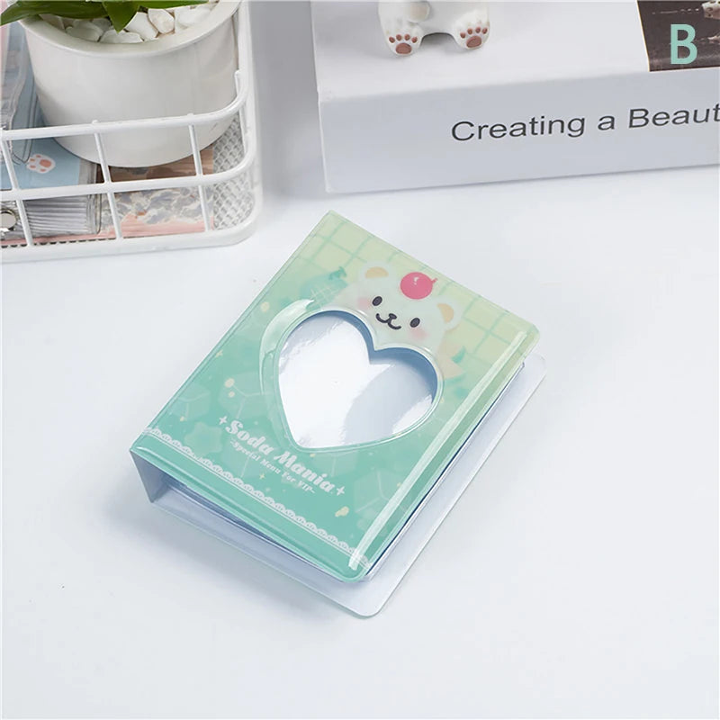 3-Inch Kpop Photocard Holder Album – 40 Pockets Instax Photo Card Album Qst B