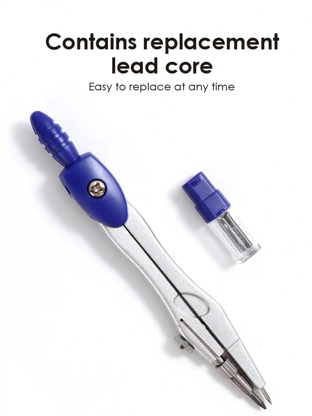 Precision Compass Set with Replaceable Tips – Drawing & Mapping Drawing Compass Set Qst
