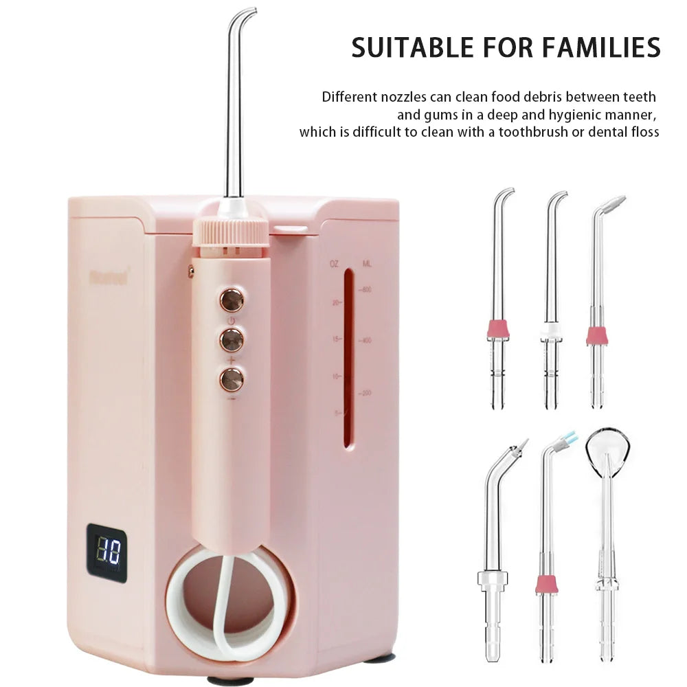 Nicefeel FC2520 Water Flosser – 600ml Countertop Oral Irrigator Oral Irrigator Qst