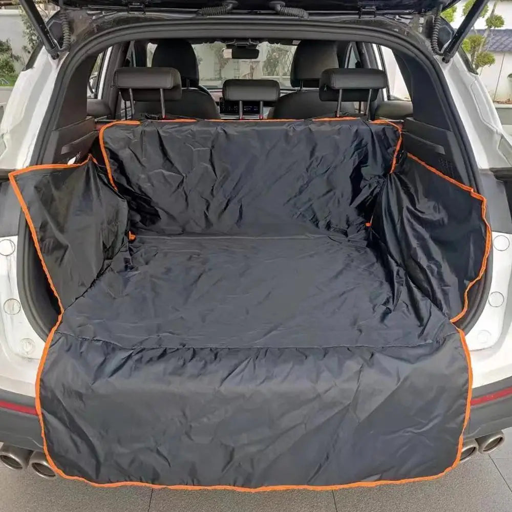 Universal Rear Cargo Seat Padded Cover – Oxford Cloth Cargo Seat Cover Qme Black