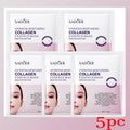 Deep Collagen Facial Mask – Firm, Hydrate & Smooth Fine Lines Collagen Sheet Mask Qme 5pc
