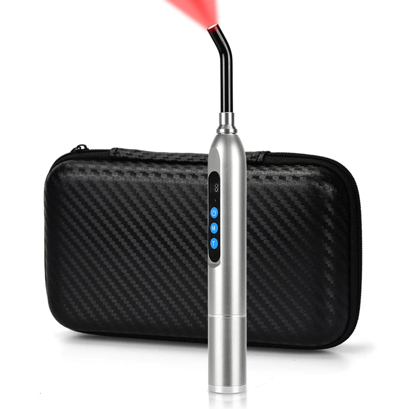 Red Light Therapy Device 660nm 850nm LED Wand – Oral & Body LED Light Therapy Device Qst Lamp