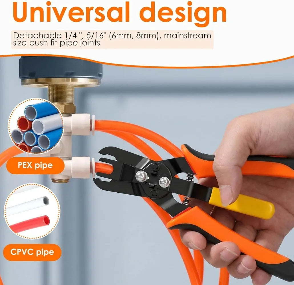 Pneumatic Air Tube Pliers Quick Disconnect Pipe Connector Tool Pneumatic Disconnect Pliers Qme