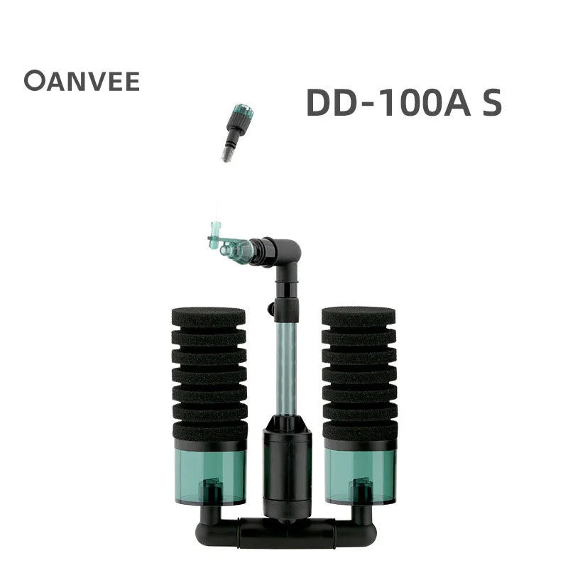Electric Biochemical Sponge Filter – Aquarium Oxygenation Aquarium Sponge Filter Qme DD100A