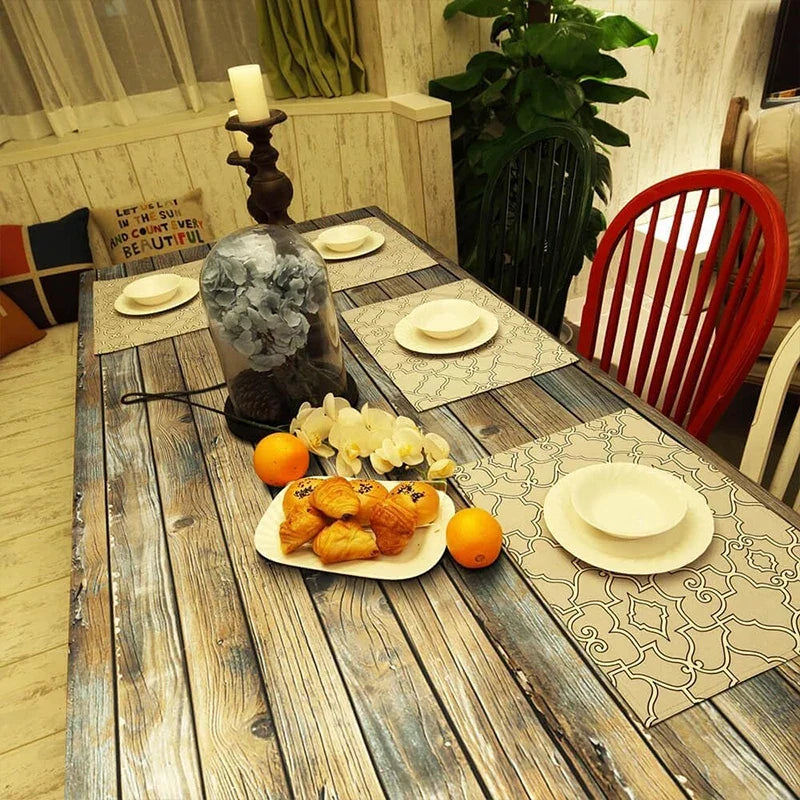 Distressed Wood Peel & Stick Wallpaper – Self-Adhesive Vinyl Peel & Stick Wallpaper Qme