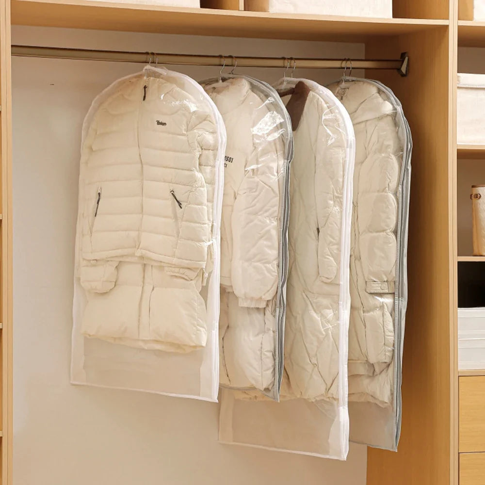 Down Jacket Air Compression Hanging Bag | Wardrobe Organizer Compression Storage Bag Qme