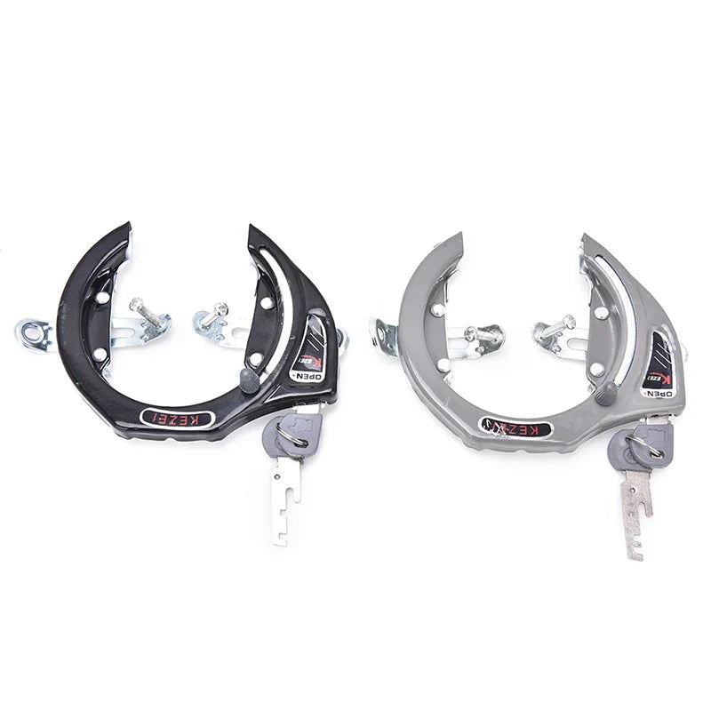 Mountain Bike Steel Chain Lock with Keys – Anti-Theft Bicycle Chain Lock Qme