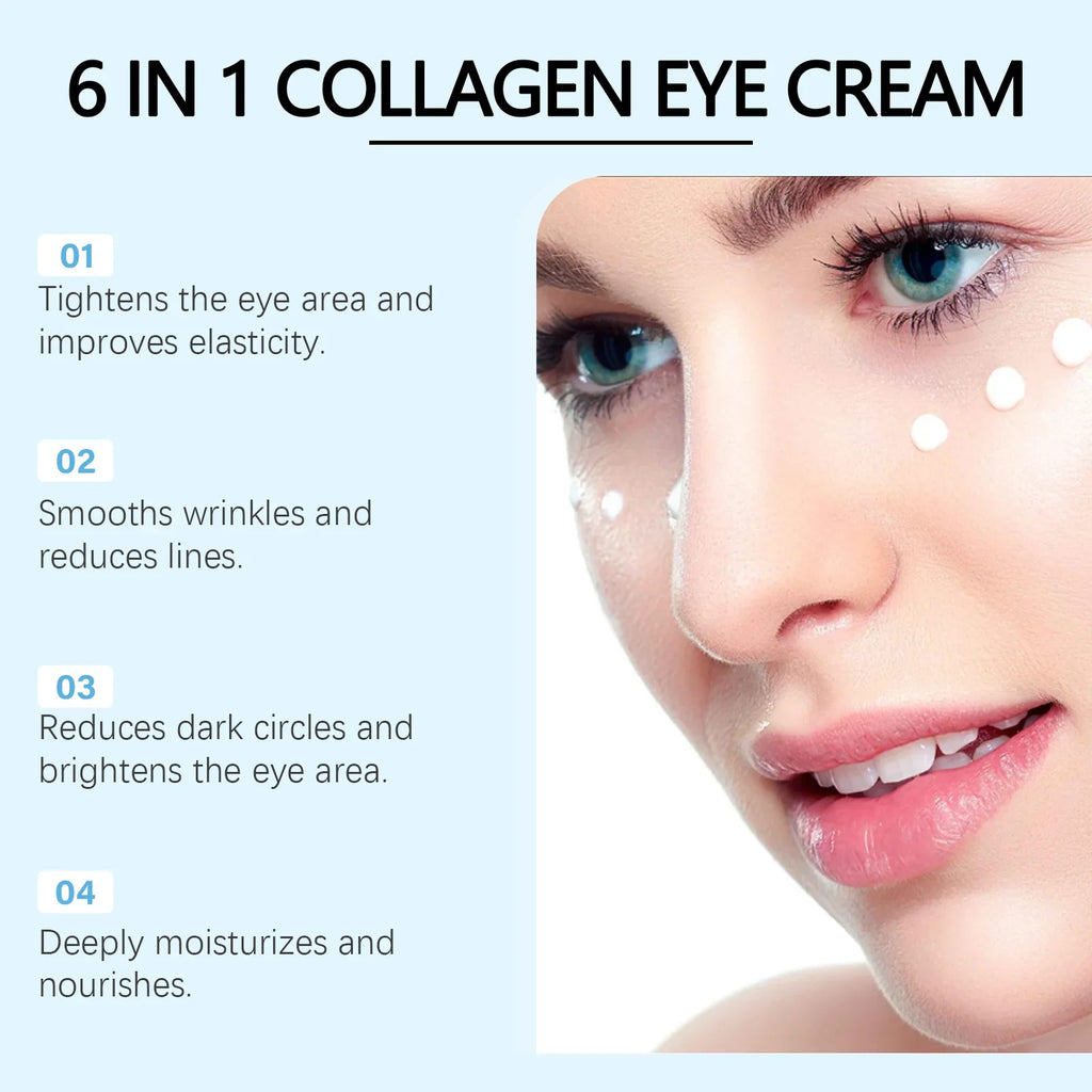 Brightening Collagen Eye Cream – Firms, Hydrates & Smooths Eye Cream Qme