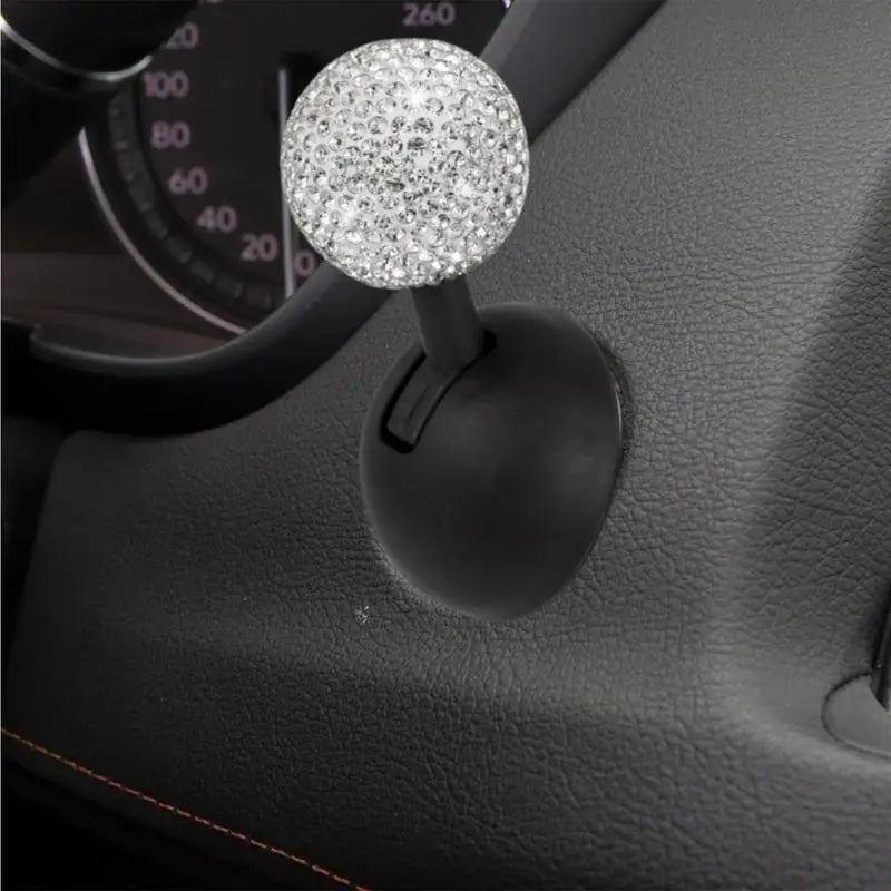 Rhinestone Push To Start Button Rocker | Car Interior Decor Car Interior Accessory Qst