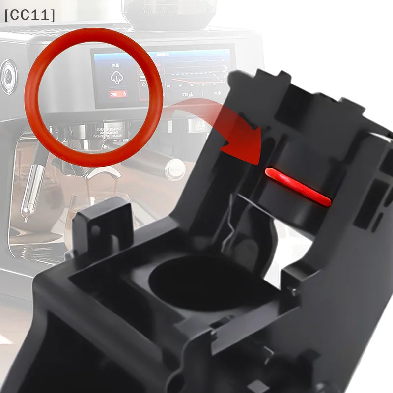 Silicone O-Ring Gasket Set for Saeco Coffee Machine Brewing Group Coffee Machine Gasket Qme