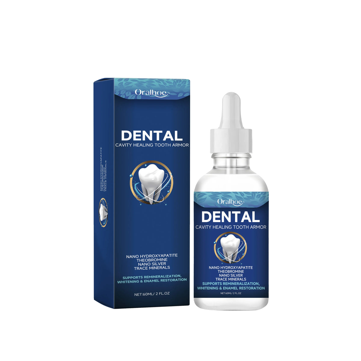 Teeth Brightening Oral Serum – Deep Clean & Gum Care 60ml Oral Care Serum Qst 1PCS