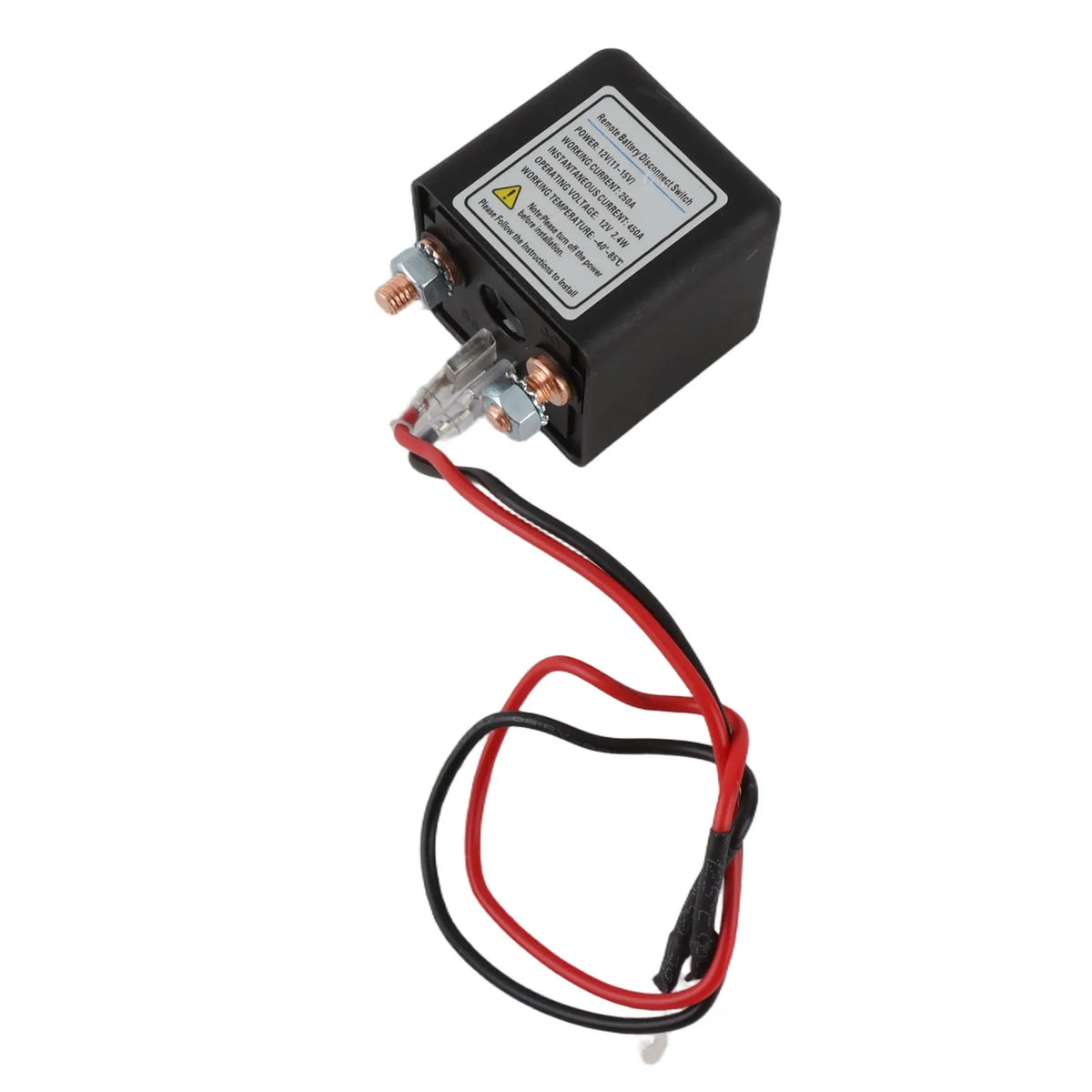 Remote Battery Disconnect Switch 12V 250A – Long Range Battery Disconnect Switch Qme