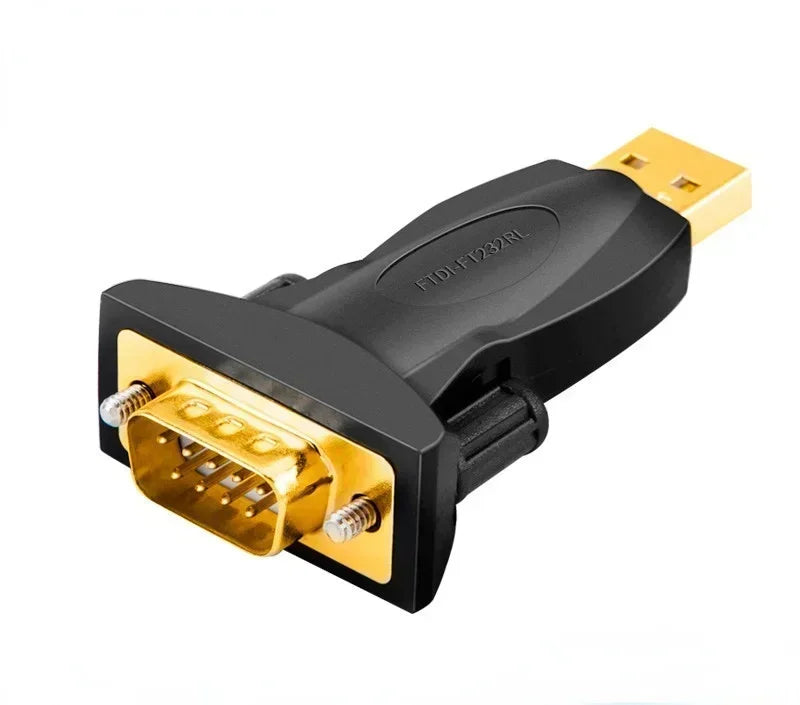 USB to DB9 RS232 Serial Adapter Gold Plated – FTDI PL2303 USB Serial Adapter Qme