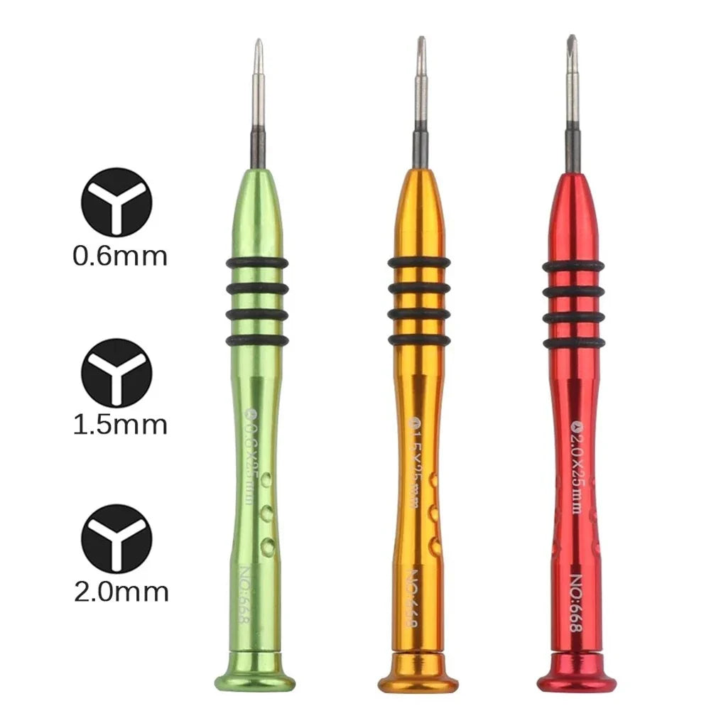Precision Y-Type Screwdriver Set for Phone & Watch Repair | Qme Precision Screwdriver Set Qme A