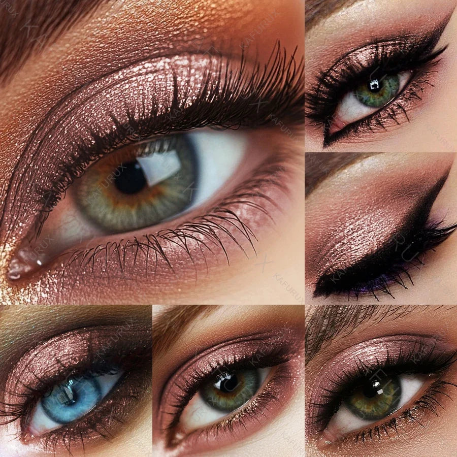 Metallic Glitter Eyeshadow Pencil – Waterproof Pearlescent Nude Eyeshadow Pencil Qme