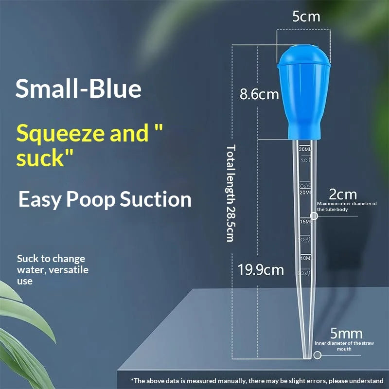 Fish Tank Vacuum Cleaner & Aquarium Water Changer Tool Aquarium Vacuum Cleaner Qme S