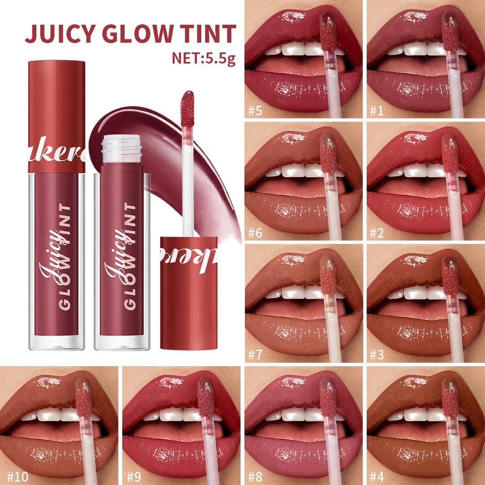 Lakerain Mirror Lip Glaze – Long-Lasting Hydrating Lip Gloss Lip Gloss Qst