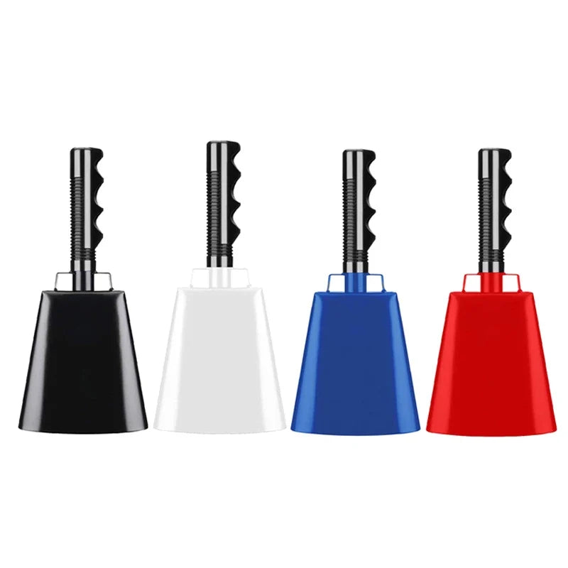 Iron Cowbell with Handle – Sports Cheering Noise Maker Sports Noise Maker Qme