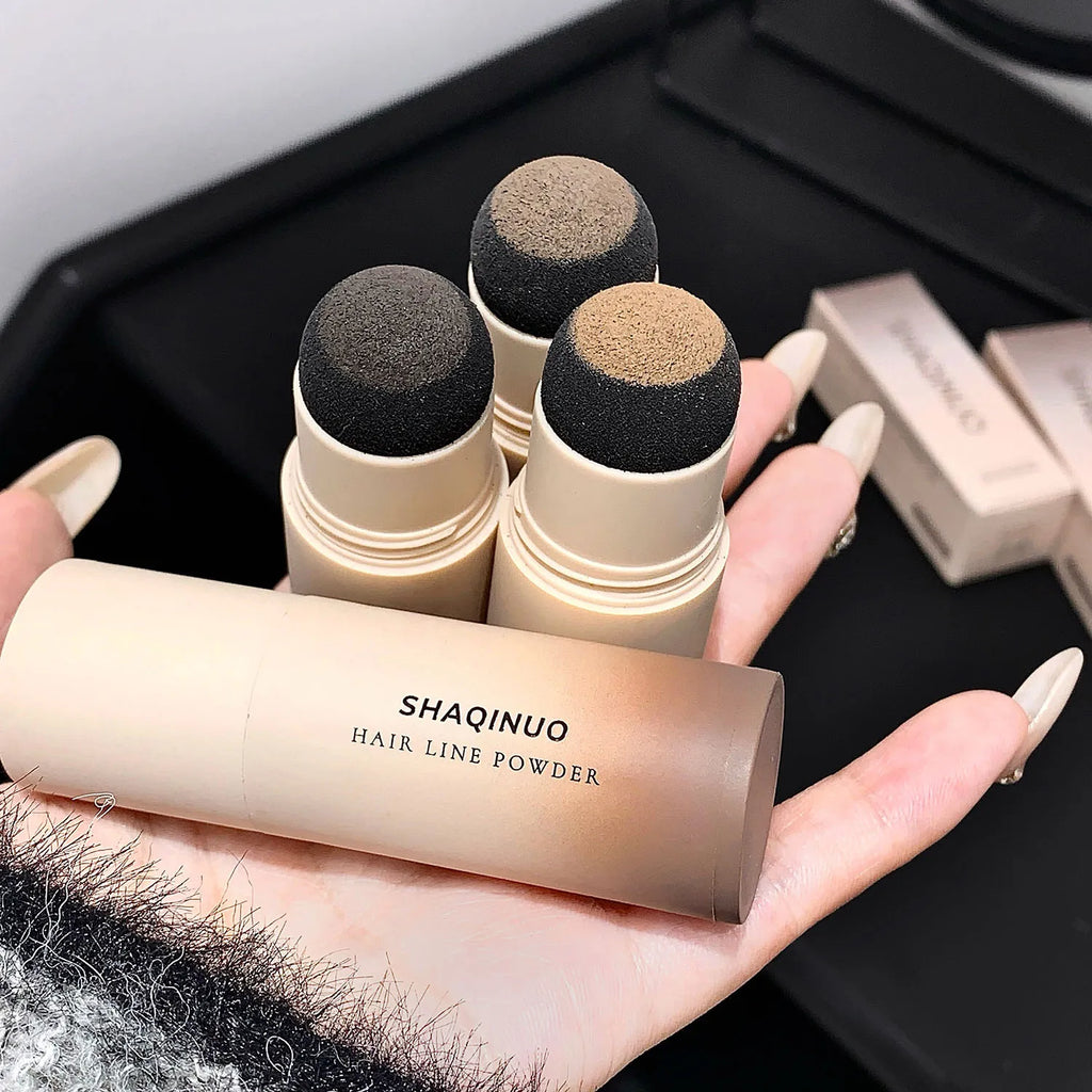 SHAQINUO Hairline Powder – Waterproof Hair Filler Touch-Up Hairline Touch-Up Powder Qme