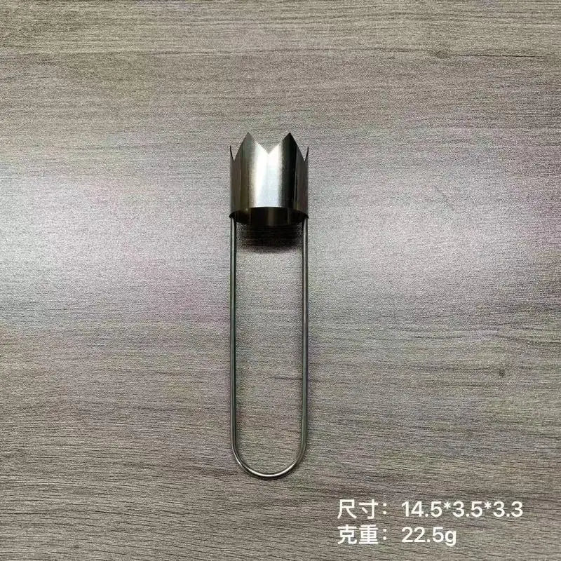 Stainless Steel Fruit Vegetable Corer & Pepper Seed Remover Fruit & Vegetable Corer Qme Silver