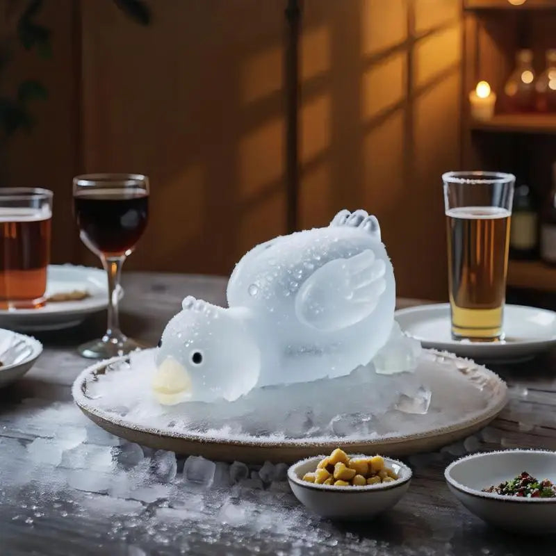 Duck Silicone Mold – Pudding, Jelly, Mousse & Ice Cube Maker Silicone Baking Mold Qst