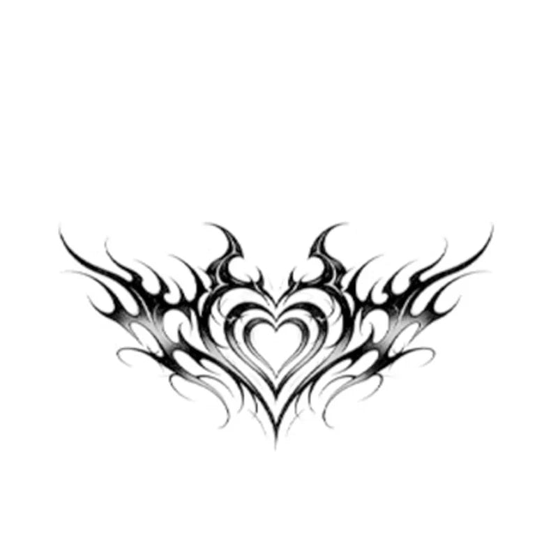 Temperature-Changing Body Tattoo Sticker – Waterproof & Charming Temporary Tattoo Sticker Qme