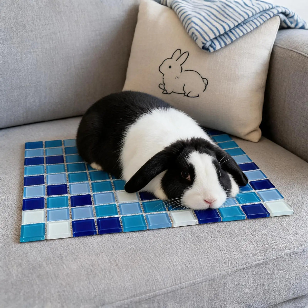 Bunny & Hamster Cooling Mat – Crystal Ore Pet Sleeping Pad Pet Cooling Mat Qme