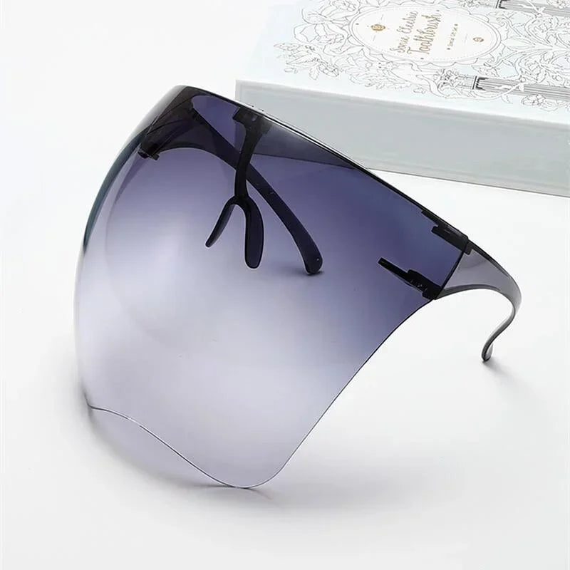 Anti-Fog Full Face Shield Safety Glasses UV400 – 2-Pack Protective Face Shield Qme