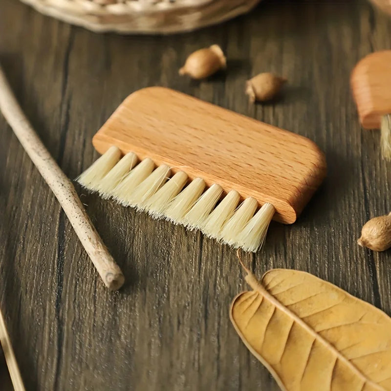 Hard-Textured Nail Brush Scrubber for Toes & Nails Nail Cleaning Brush Qme