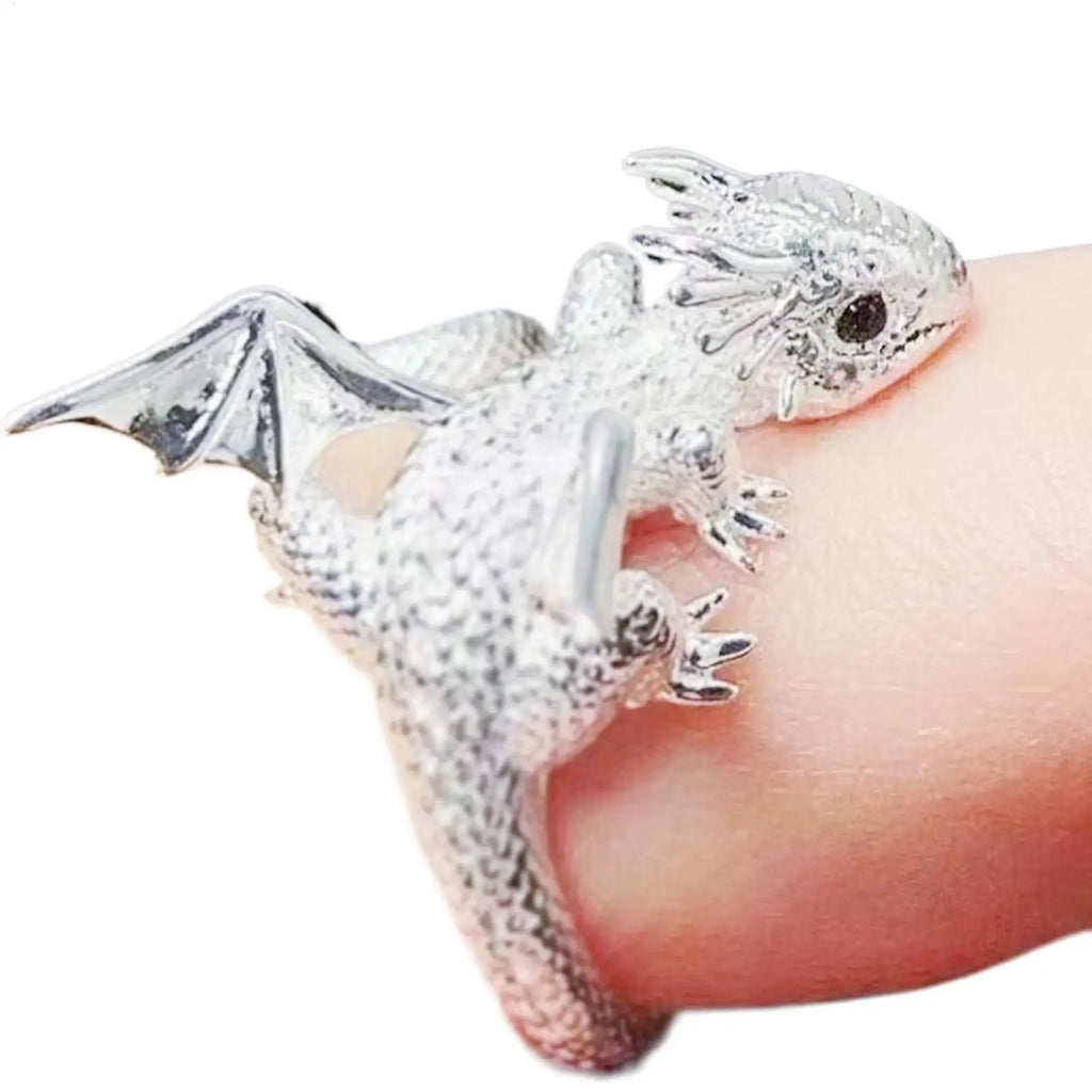 Dragon Adjustable Yarn Tension Ring for Crochet & Knitting Crochet Tension Ring Qme