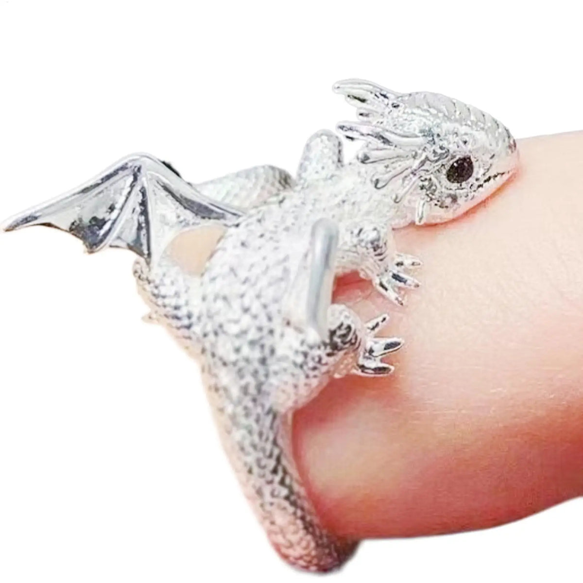 Dragon Adjustable Yarn Tension Ring for Crochet & Knitting Crochet Tension Ring Qme