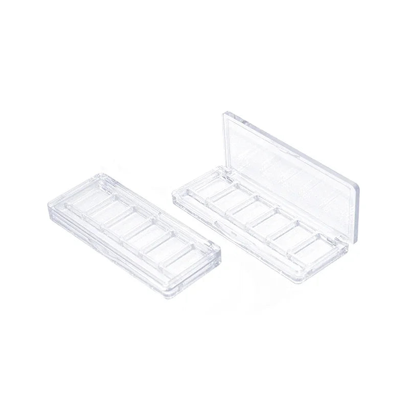 6-Grid Refillable Makeup Palette Case – DIY Blush Organizer Makeup Palette Case Qme