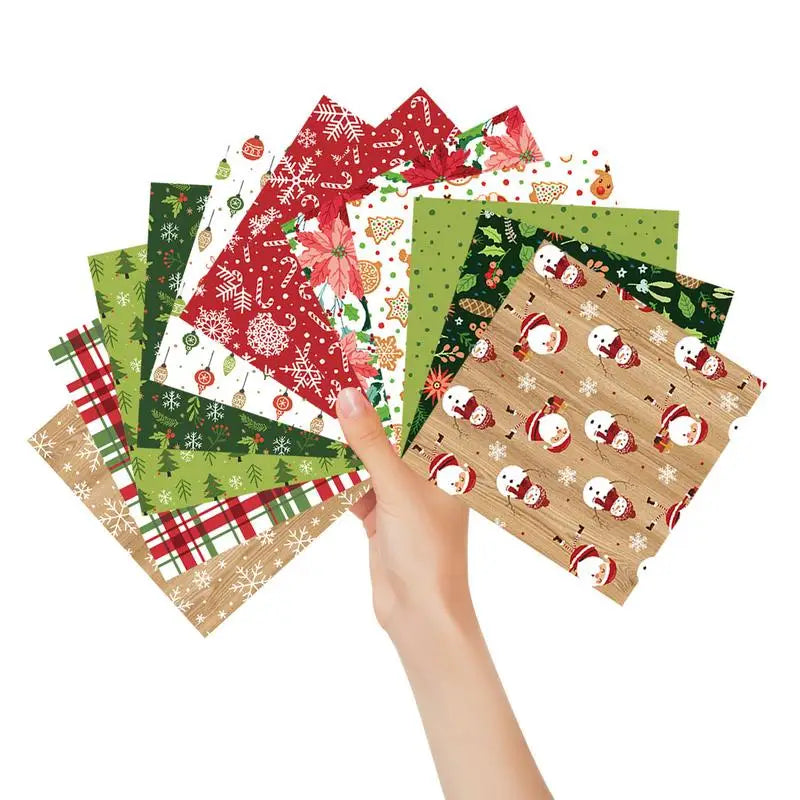Christmas Vintage Scrapbooking Paper – 12 Festive DIY Patterns Scrapbooking Paper Qme