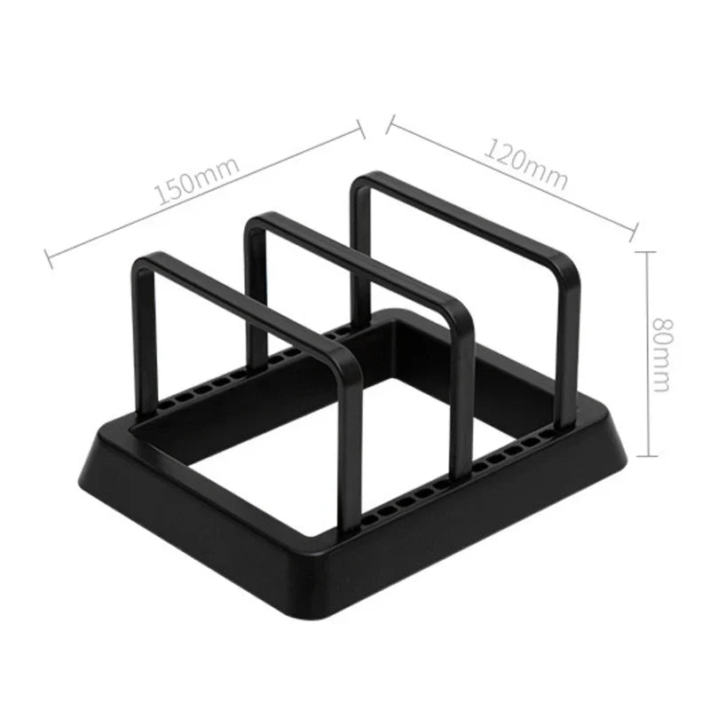 Cutting Board & Lid Organizer Rack | Kitchen Storage Stand Kitchen Organizer Rack Qme Default Title