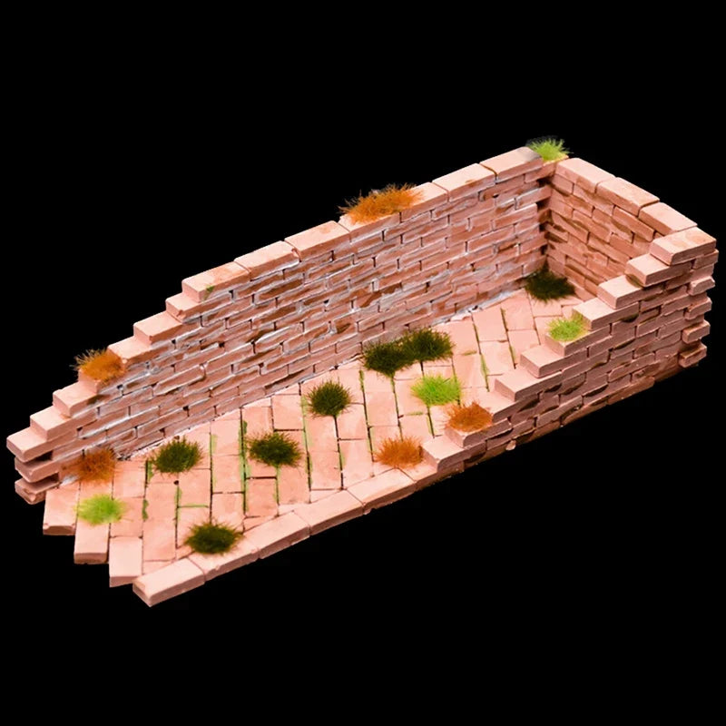 Mini Brick Silicone Mold – DIY Cement Sand Table Model Silicone Craft Mold Qme
