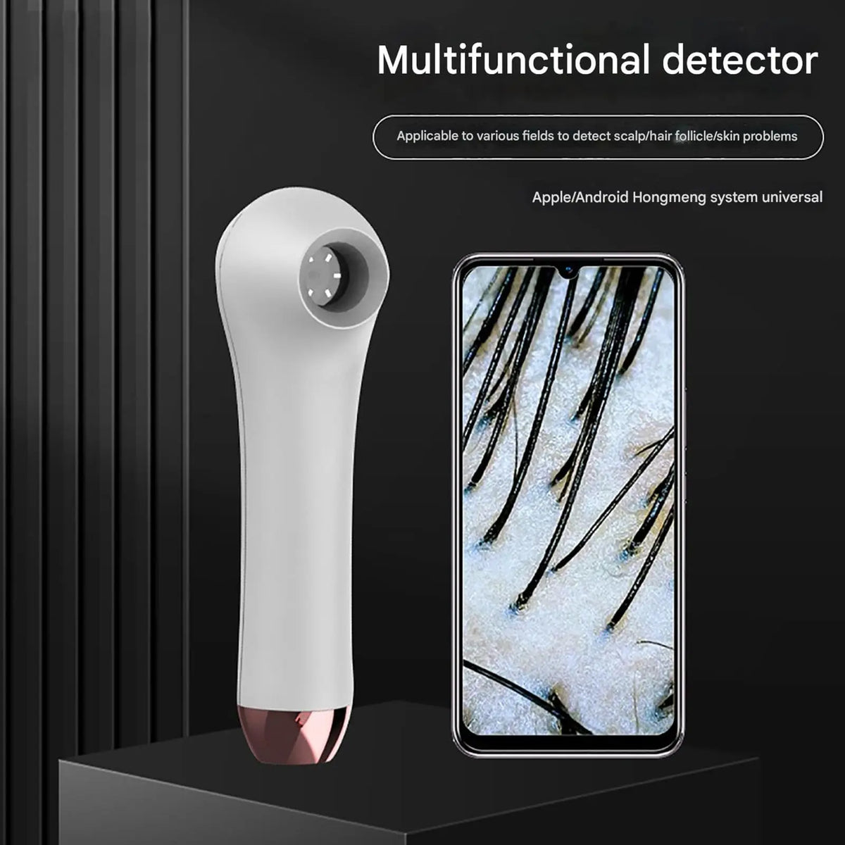 HD Scalp & Hair Follicle Analyzer – Skin & Pore Detector Scalp Skin Analyzer Qst