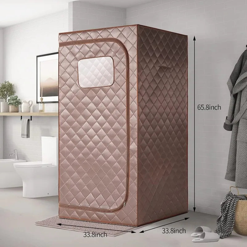 SMARTMAK Portable Infrared Sauna with Red Light | Home Spa Portable Infrared Sauna Qst