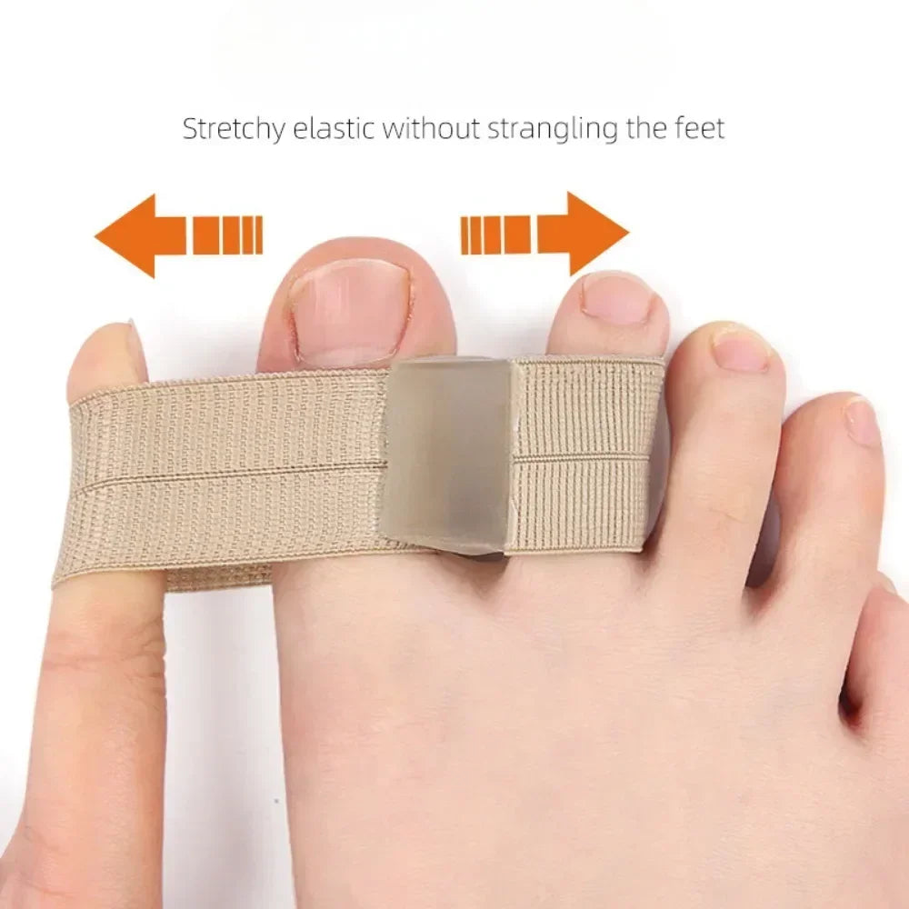 Toe Separator Bunion Corrector Orthotic – Soft Cotton Toe Separator Orthotic Qme