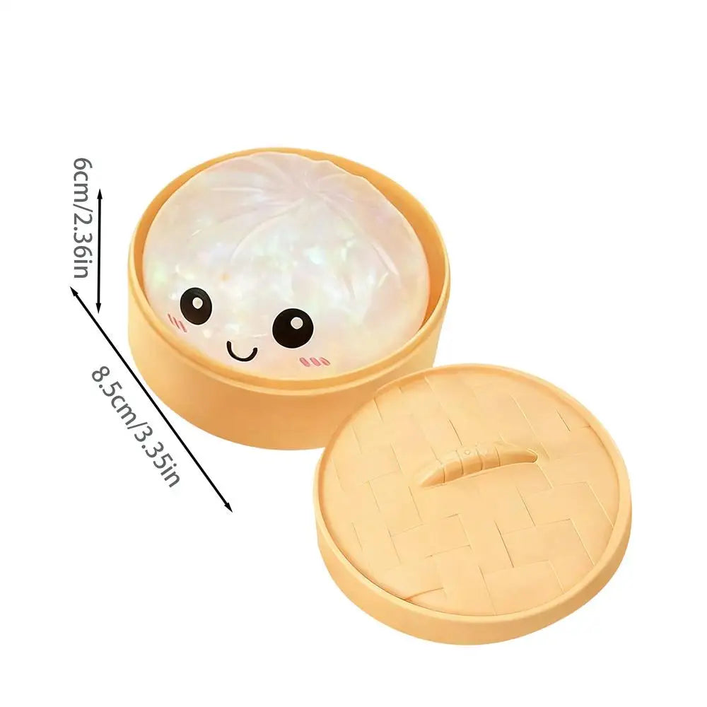 Squeeze Dumpling Toy – Fun Squishy Gift for Kids & Adults Novelty Squeeze Toy Qme 01