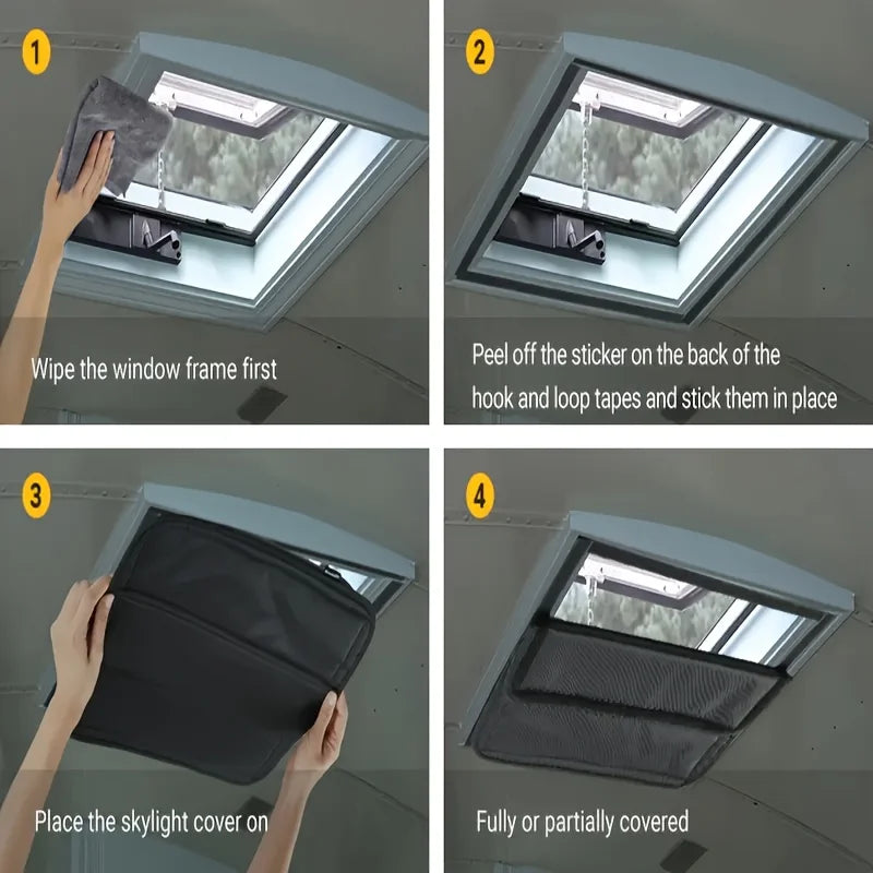 RV Blackout Curtains – Ventilation & Easy Fold Design | Qme RV Blackout Curtains Qme