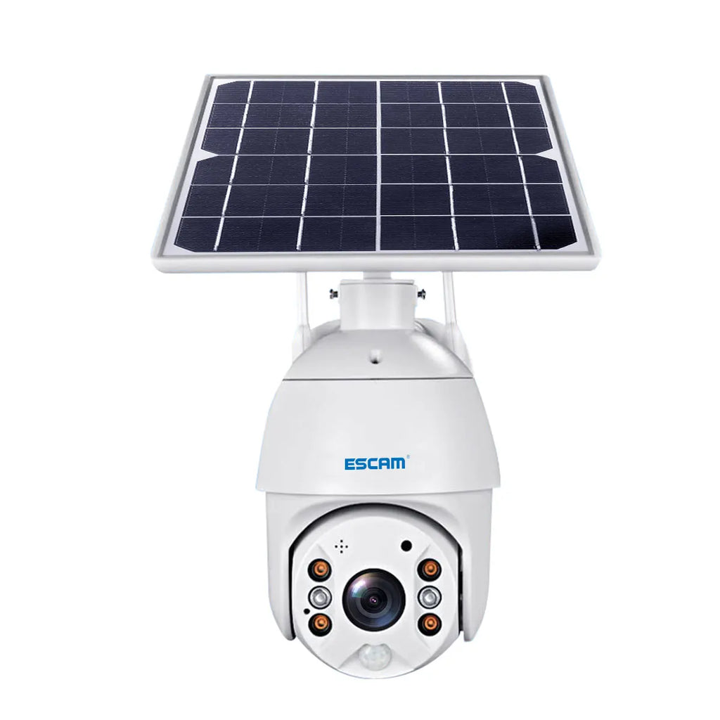 ESCAM QF480 1080P Solar PTZ Security Camera | PIR & Cloud Solar PTZ Security Camera Qme