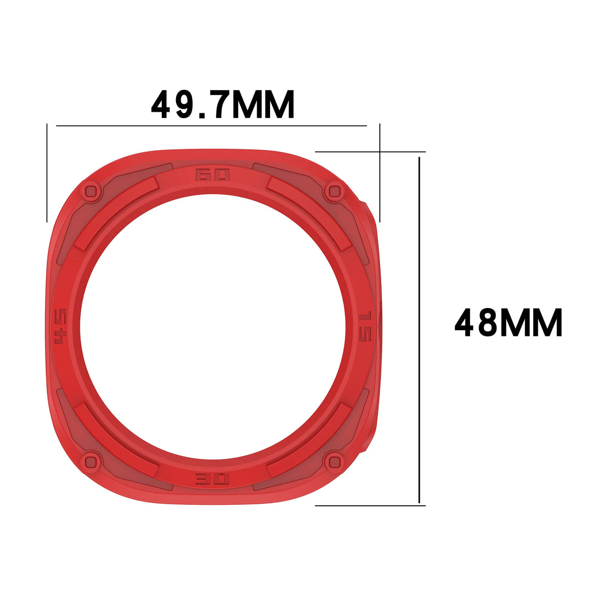 Soft TPU Case for Samsung Galaxy Watch 7 Ultra | Cover Shell Smartwatch Protective Case Qme