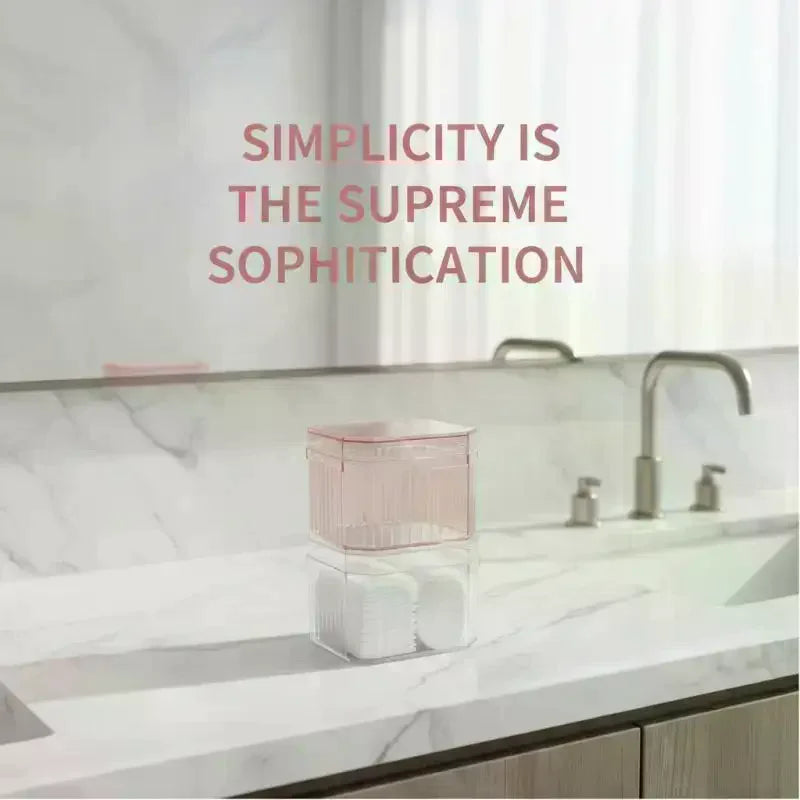 Multifunctional Clear Storage Box – Makeup & Hair Organizer Vanity Storage Organizer Qme