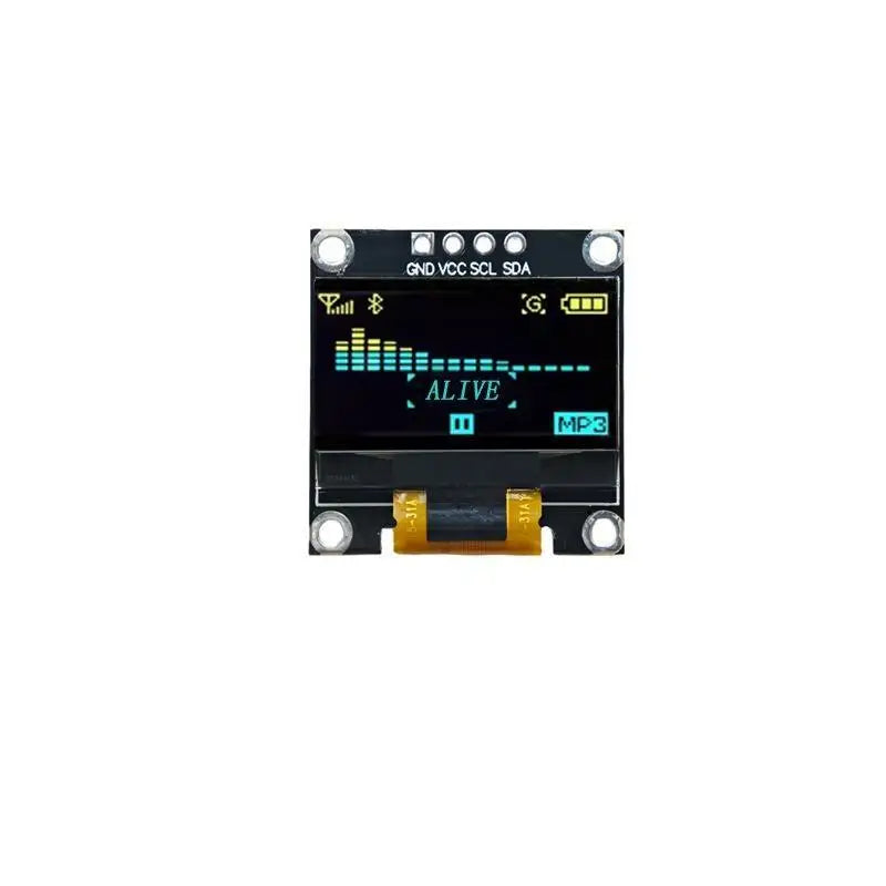 0.96" OLED Display Module 128x64 IIC 4-Pin DIY Screen Board OLED Display Module Qme A3