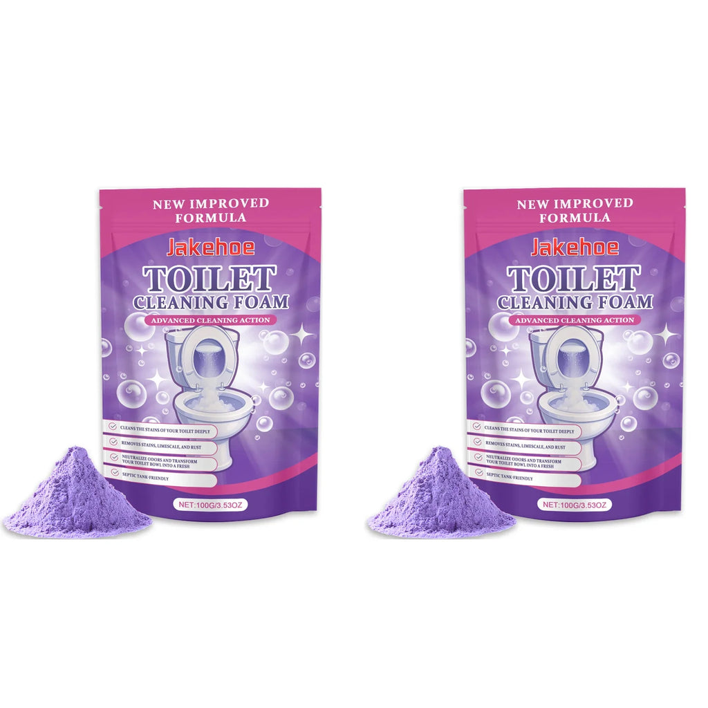 Toilet Cleaning Powder – Descaler & Odor Eliminator | Qme Toilet Cleaning Powder Qme 2 x 100g Boxed