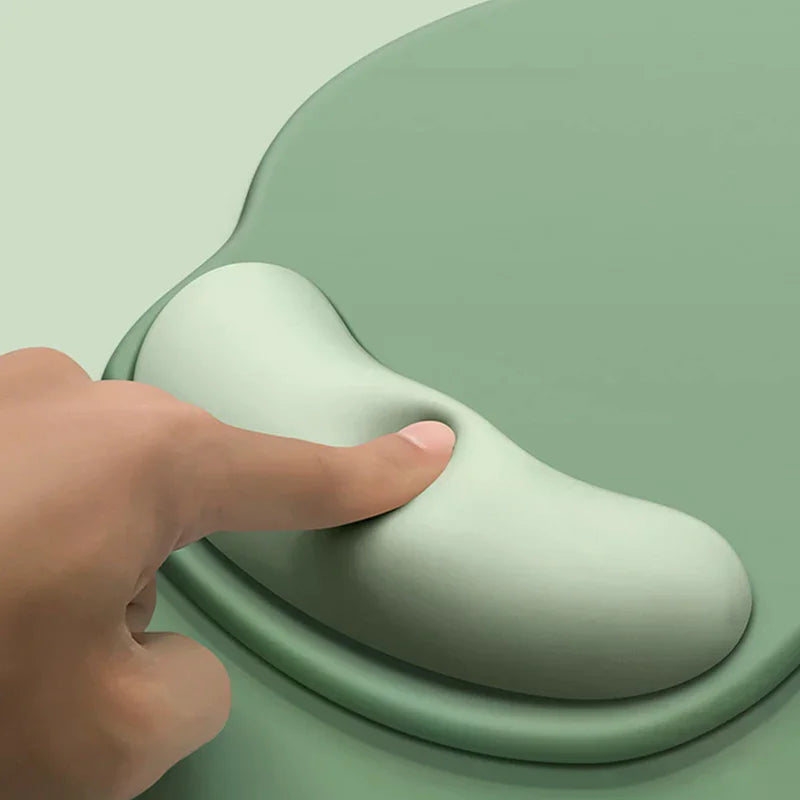 Ergonomic Mouse Pad Wrist Support | Non-Slip Gradient Design Ergonomic Mouse Pad Qme