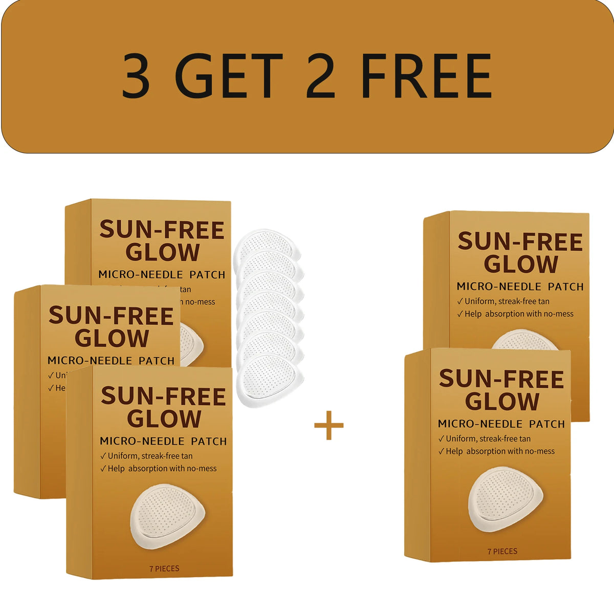 Sun-Free Natural Bronzing Body Patches – Self-Tanning Glow Self-Tanning Patches Qst 3 GET 2 FREE