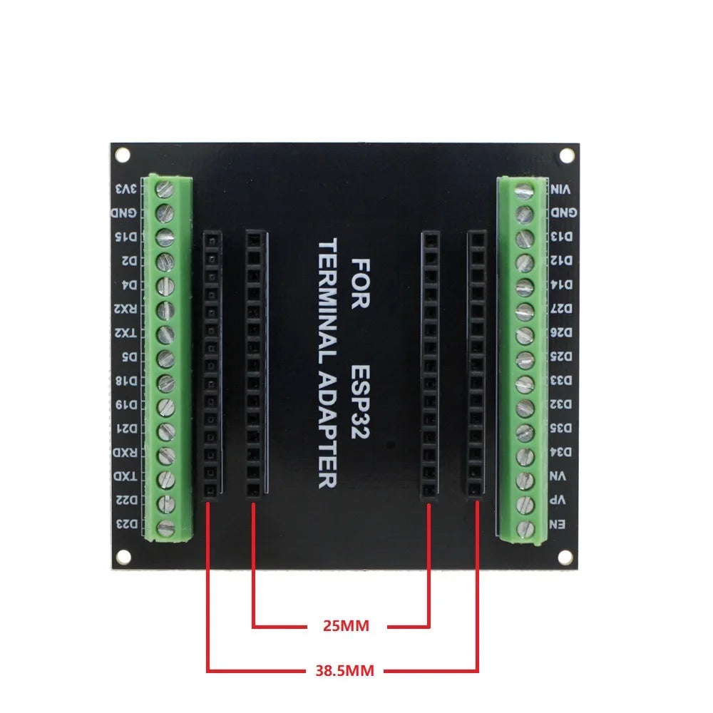 ESP32 Breakout Board GPIO 1 to 2 CP2102 NodeMCU-32S 30Pin Dev Board Microcontroller Dev Board Qme
