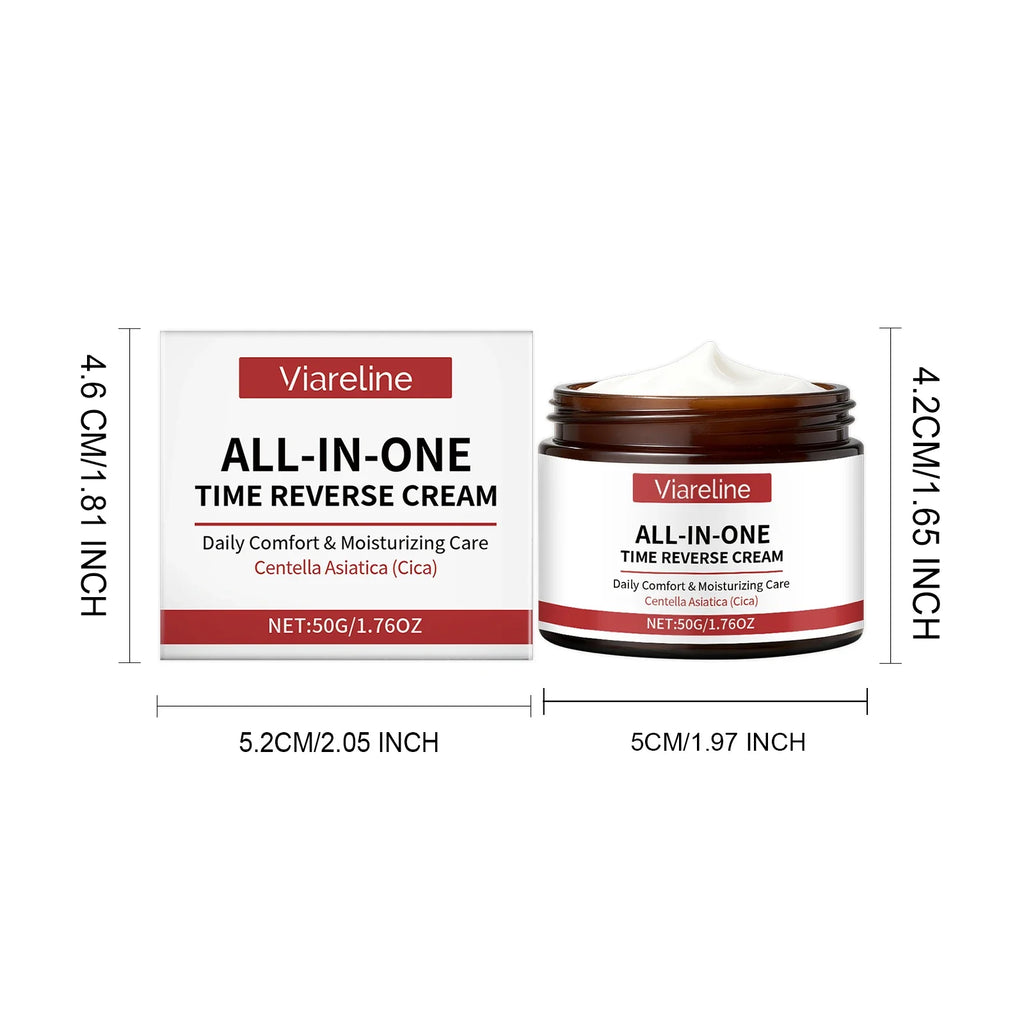 Centella Acid Time Reverse All-in-One Daily Moisturizing Cream Daily Face Cream Qme 50g Boxed