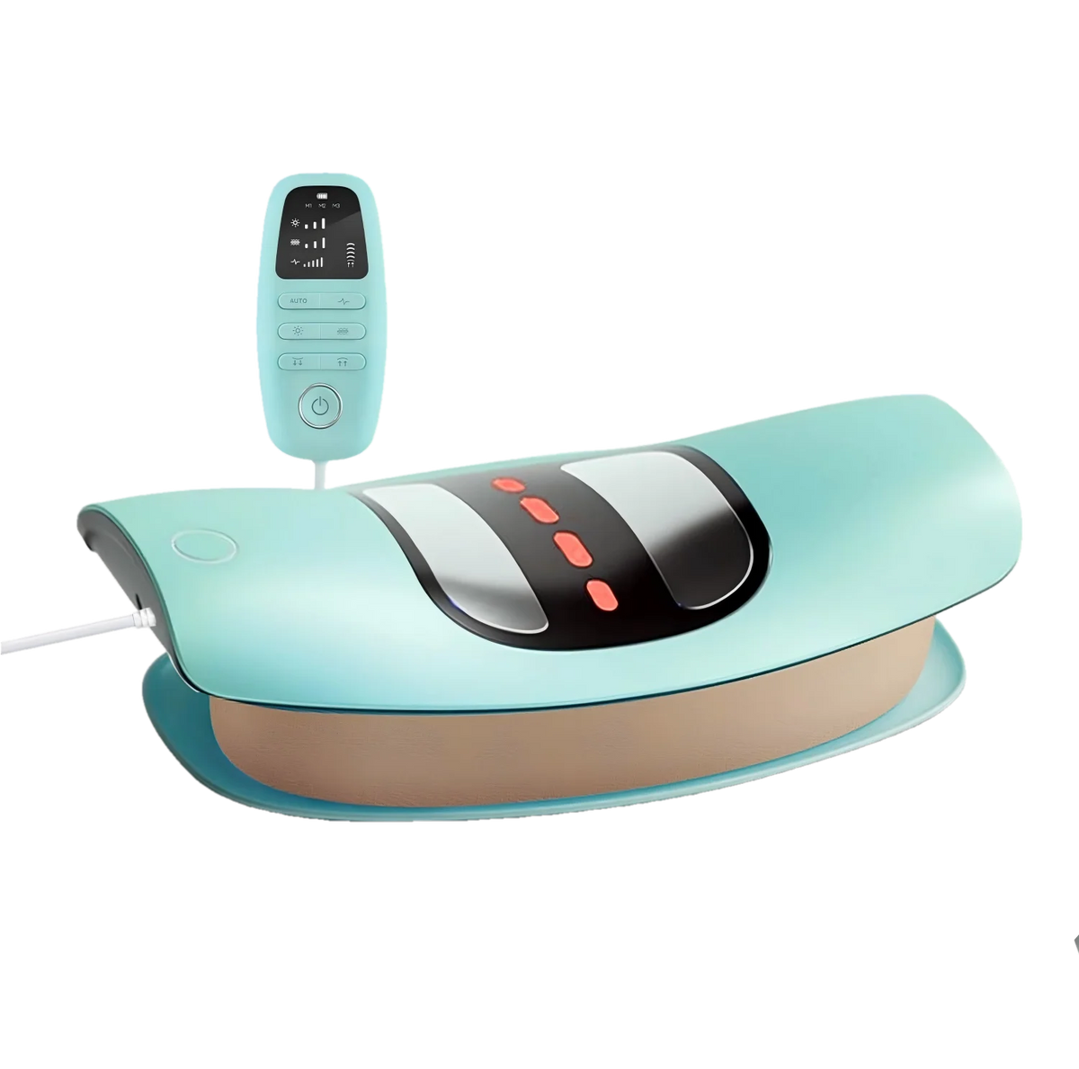 VIMYSHOW 4-in-1 Lumbar Traction Device – Dynamic Airbag Lumbar Traction Device Qst green